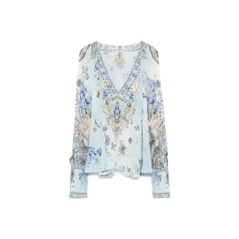 Camilla Al Manial Palace Memoirs Blouse