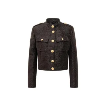 TOM FORD Tweed Cropped Jacket