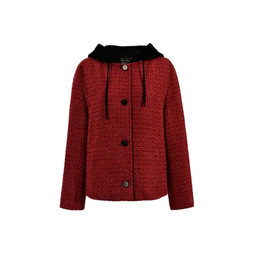 DIFFIE RIEGER Jackets Coats Women's Red