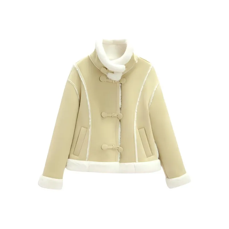 Love To Serve Jackets & Coats Women's Yellow-0