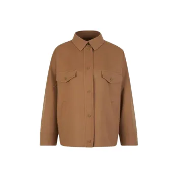 HERNO Drop-Shoulder Button-Up Shirt Jacket
