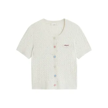 Inman Knitwear Women's Heather White