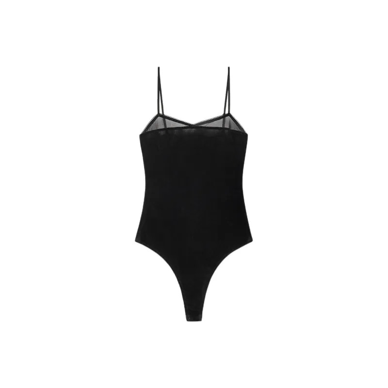 ZARA Halloween Limited Edition Series Bodysuits Women's Black-0