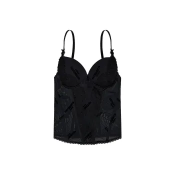 Vetements Sheer Panelled Top