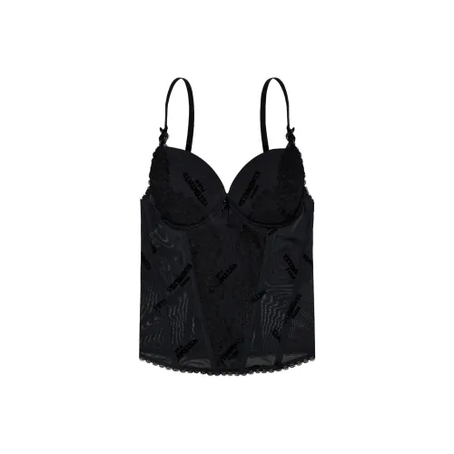 Vetements Sheer Panelled Top