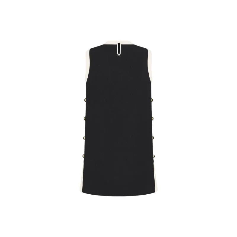 DIOR Dioriviera Limited Collection Sleeveless Dress Women's Black-1