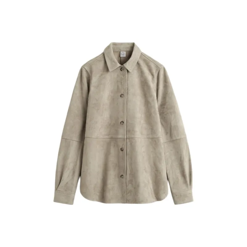 TOTEME Suede Shirt-0