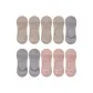 Women's-10 Pack (Khaki 4+Blue Gray 3+Orange 3)