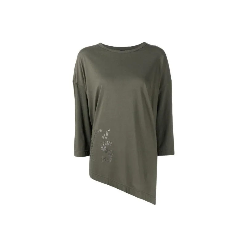 Yohji Yamamoto T-Shirt Women's Khaki-0