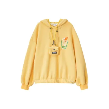 B.Duck Sweatshirt Women's Light Yellow