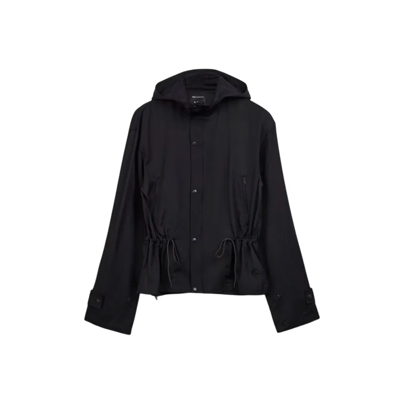 Y 3 Free Shipping With AdiClub Y 3 Rayon Twill Hooded Top-0