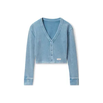 Alexander Wang Bodywear Series FW24 Knitwear Women's Washable Blue