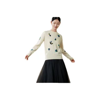 MIHUANG Cashmere Sweater Women's White