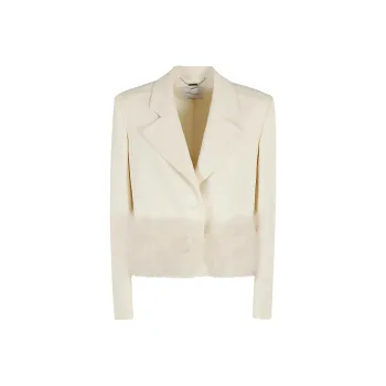 Blumarine Jackets & Coats Women's Ecru