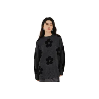 SNOWFORTE Cashmere Sweater Women's Dark Gray