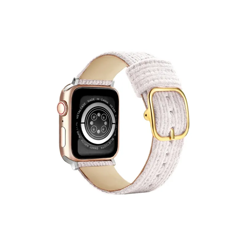 ZHENGGUANG Watch Band Apple Compatibility Corduroy Material-6