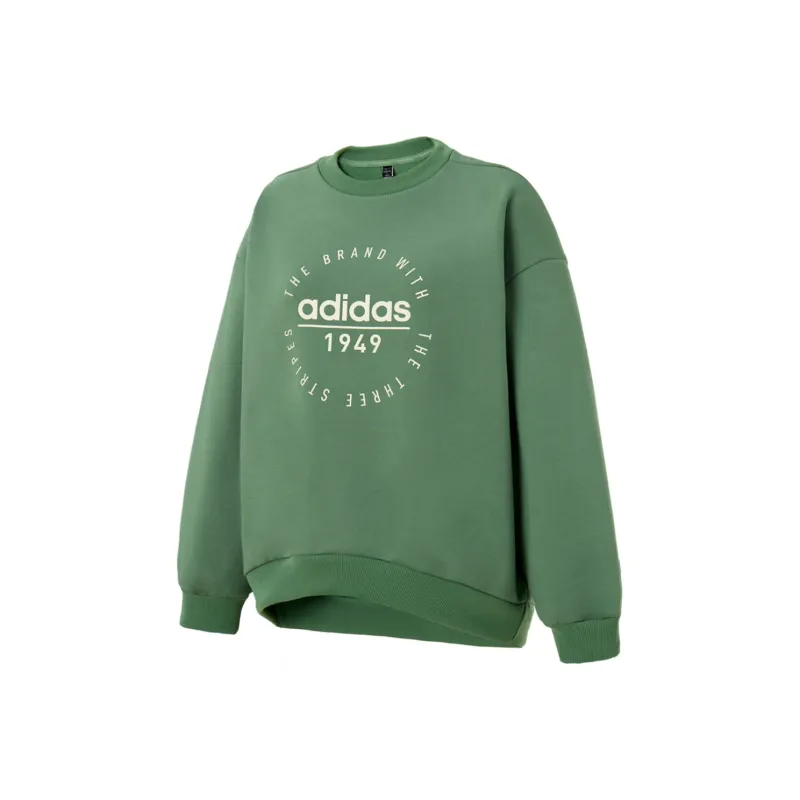 Adidas W BB CREW Sweatshirt Women's Green-0