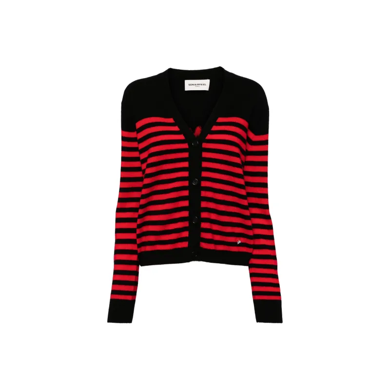 Sonia Rykiel Striped Woolen Cardigan-0