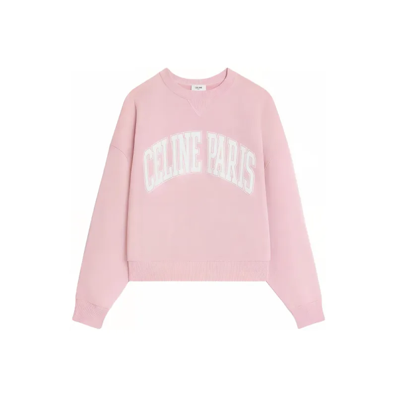 CELINE Oversized CELINE Sweatshirt In Cotton Fleece-0