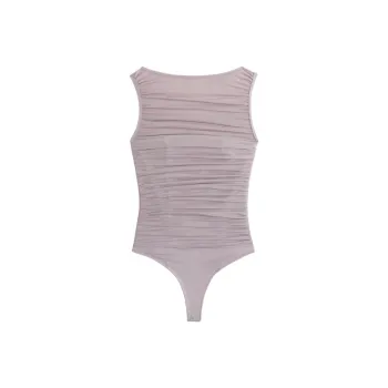 Abercrombie＆Fitch Bodysuits Women's Taupe