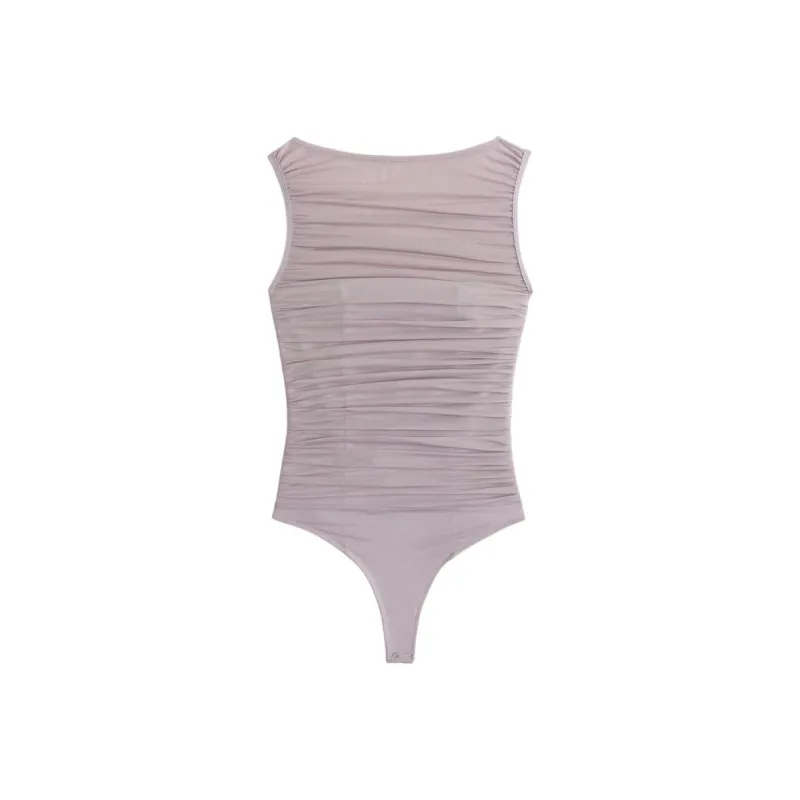 Abercrombie＆Fitch Bodysuits Women's Taupe-0