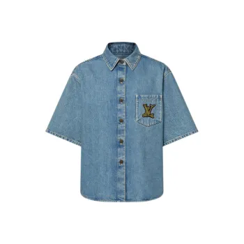 LOUIS VUITTON SS25 Shirt Women's Blue
