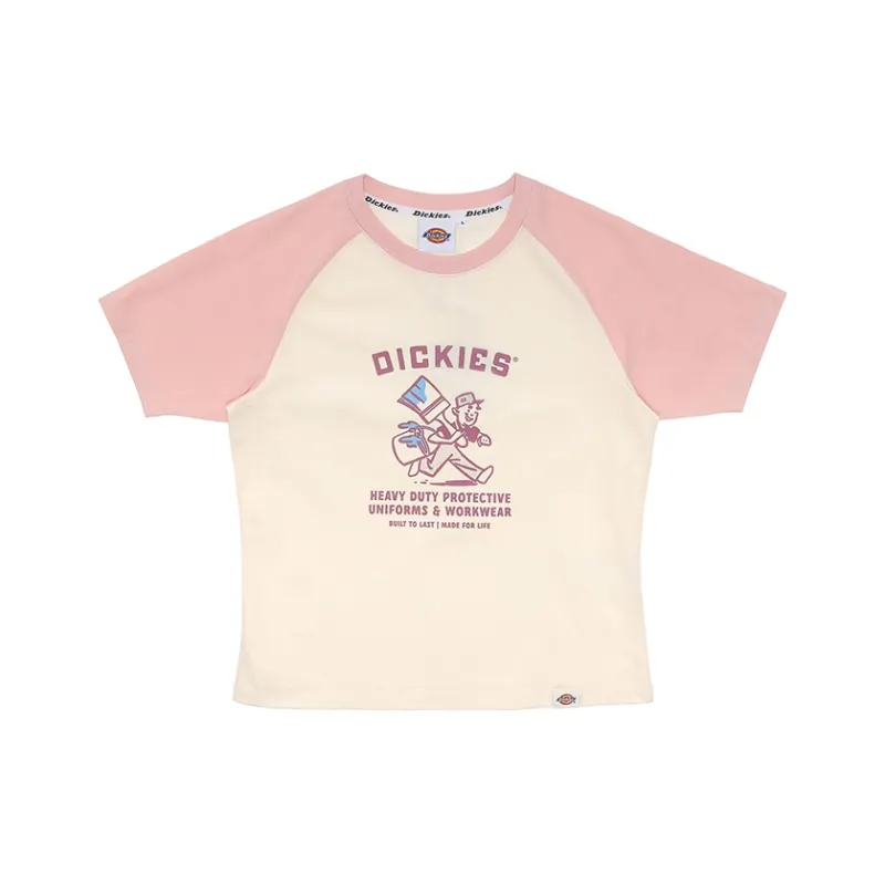 Dickies T Shirts Women's Lotus Pink-0