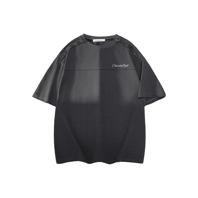 CHARLIE GOLF T Shirt Unisex Black-4