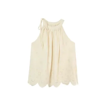 HUINIAN Camisole Women's Beige Apricot