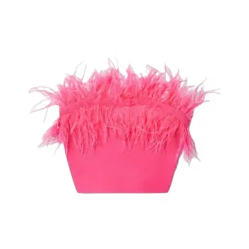 Staud Strapless Top Women's Pink