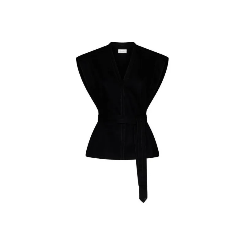 Lemaire Sleeveless V Neck Jacket-0