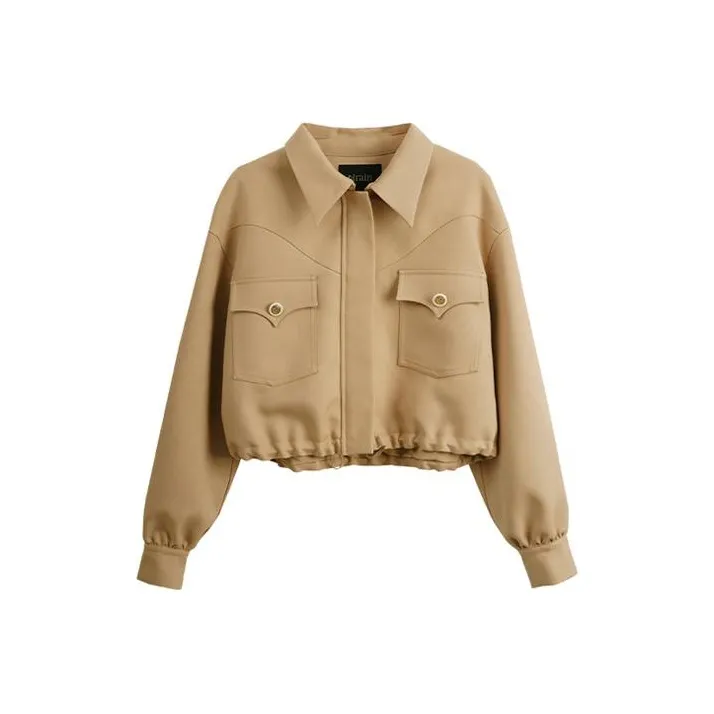Olrain Jackets Women's Khaki-0