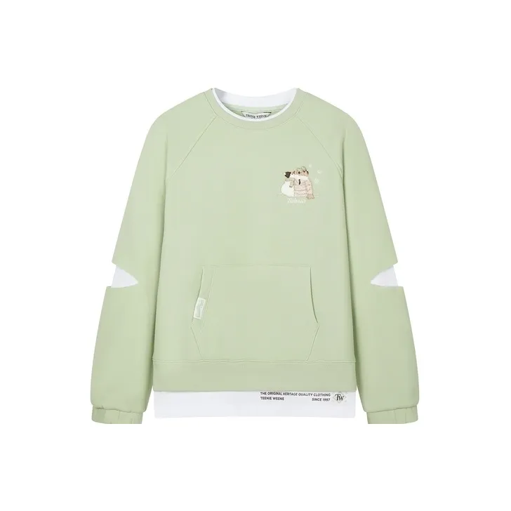 Teenie Weenie Sweatshirt Women's Mustard Yellow-0