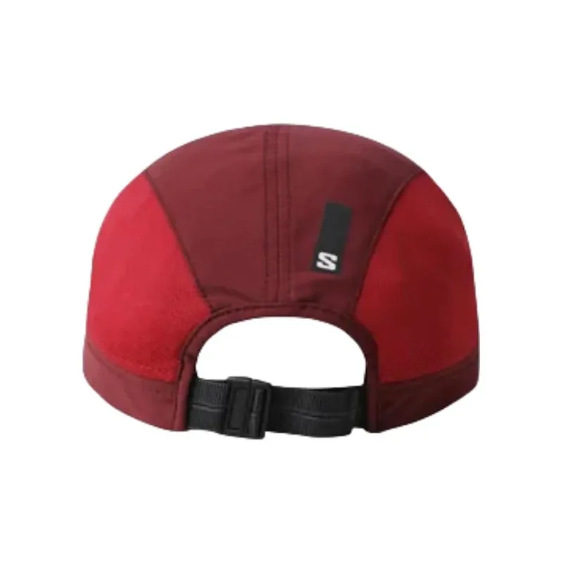 SALOMON Polyester Baseball Caps Unisex Red-2
