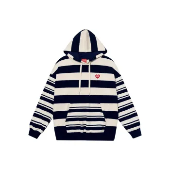 Checkitout Sweatshirt Unisex Navy Blue/Ecru