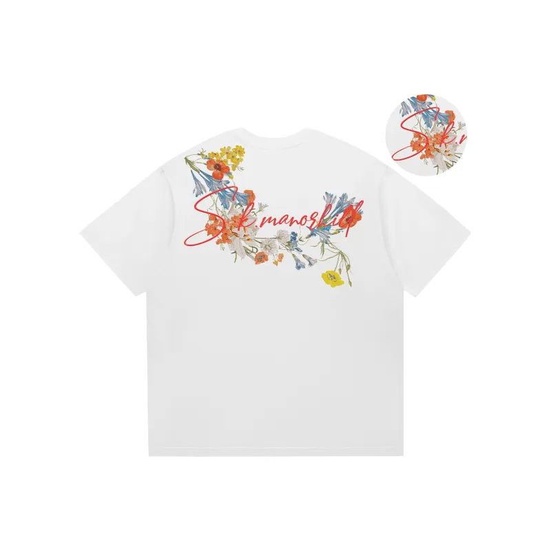 S.k. Manor Hill Short Sleeved T Shirts Unisex-5