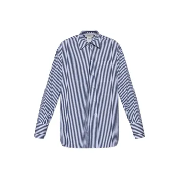SportMax Firma Striped Button Up Shirt