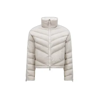 Moncler Down Jackets Women's Light Gray