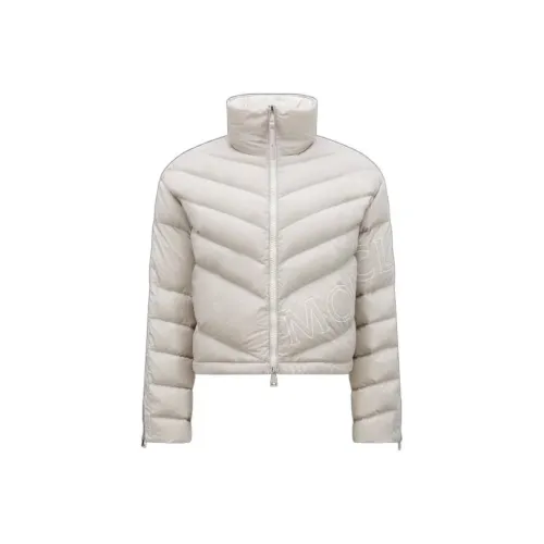 Moncler Down Jackets Women's Light Gray