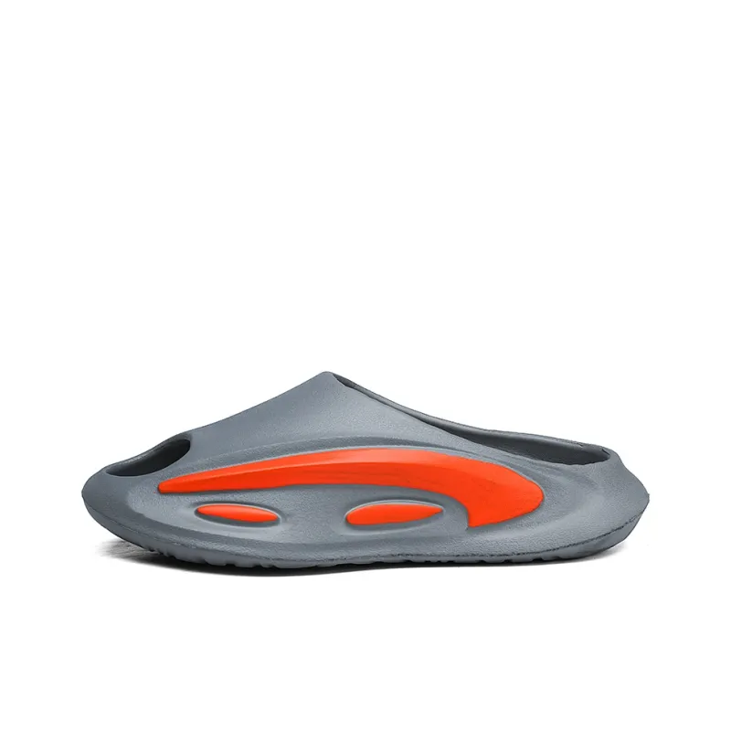 Hong Kong Meng Odor Resistant, Abrasion Resistant Slide Slippers Unisex-12
