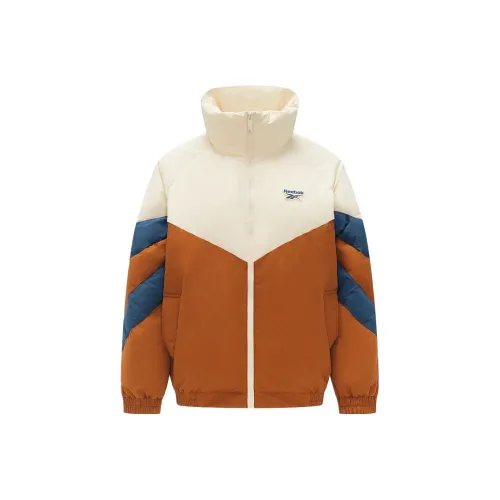 Reebok Down Jackets Women's Ecru/Brown/Lake Blue