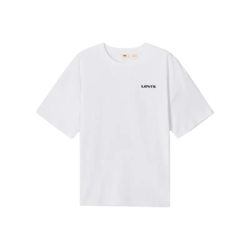 Levis T Shirts Men White-0
