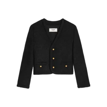 CELINE SS25 Jackets & Coats Women's Black