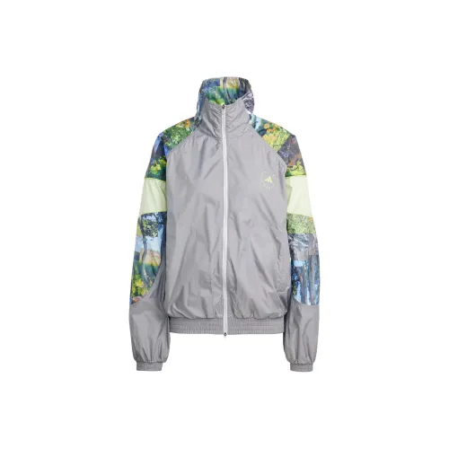 Adidas Free Shipping With AdiClub Adidas By Stella McCartney Earth Collage Woven Track Jacket