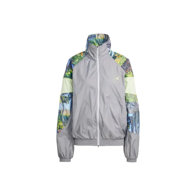 Adidas Free Shipping With AdiClub Adidas By Stella McCartney Earth Collage Woven Track Jacket-0
