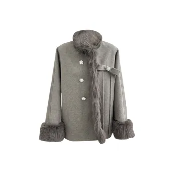 CPAURA Jackets Coats Women's Gray