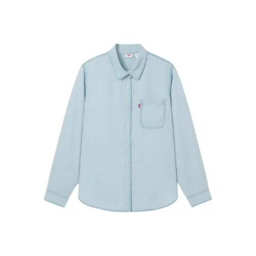 Levi's Shirt Women's Light Blue