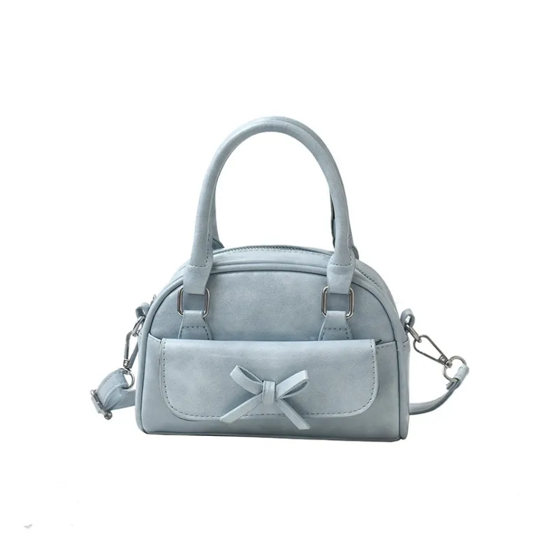 FCTOSSR PU Handbag Women's White/Pink/Blue/Black-12