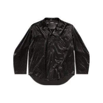 Balenciaga Rhinestone Embellished Shirt