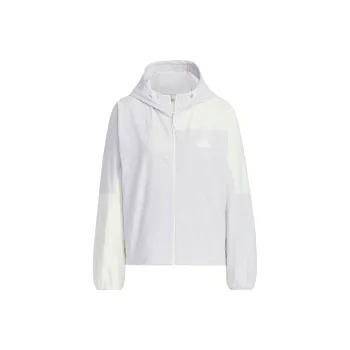 Adidas LIGHTWEIGHT COLOURBLOCK JACKET Jackets Coats Women's Jade White